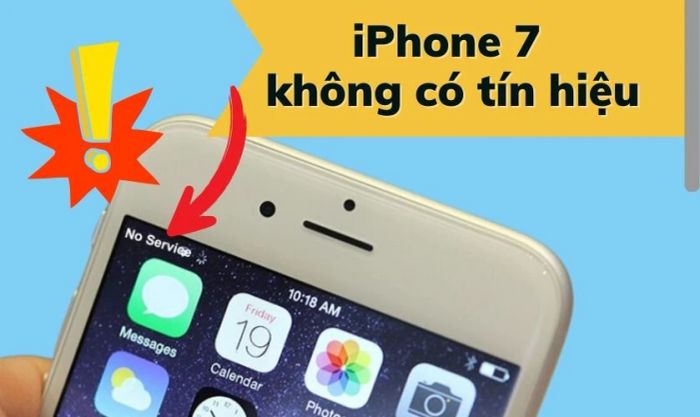 iPhone 7 mất vi trình modem là tình trạng gì?