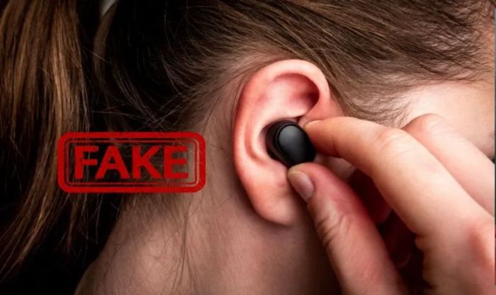 Tai nghe không nghe được do không phải hàng chính hãng