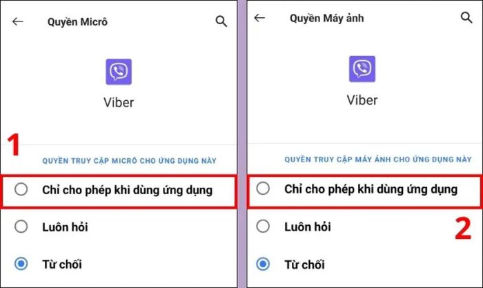 Hướng dẫn cách xử lý lỗi không gọi điện hay video call được trên Viber