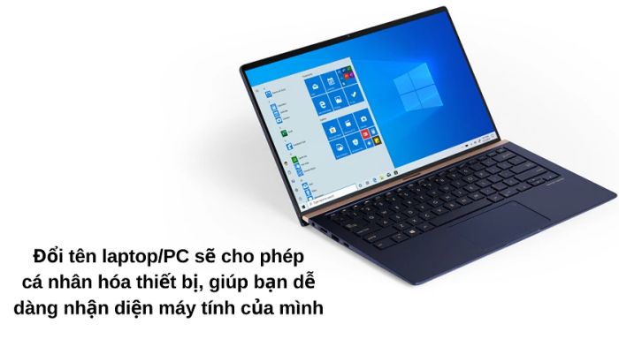 Tại sao bạn nên thay đổi tên laptop và máy tính?