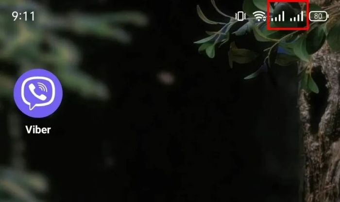 Hãy chắc chắn rằng SIM của bạn đã được kích hoạt và có tín hiệu sóng ổn định.