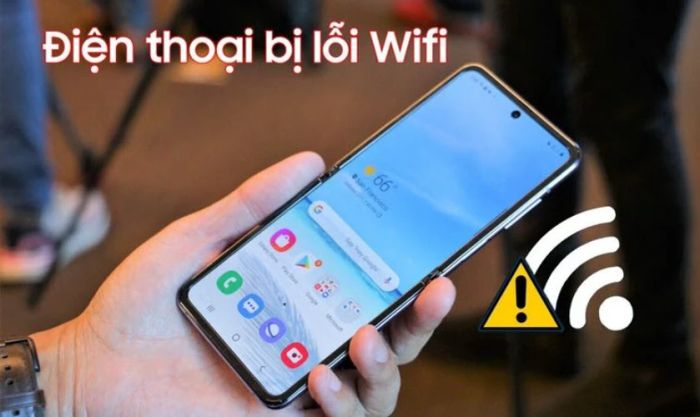 Mất kết nối do lỗi IC Wifi trên điện thoại Xiaomi