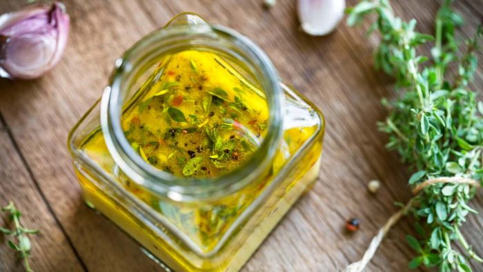 More elaborate vinaigrettes are also quite popular