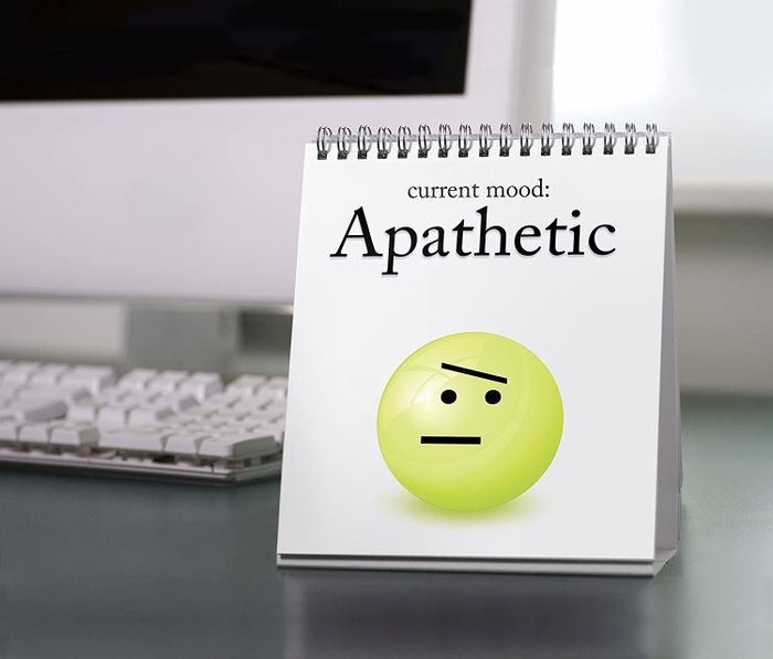 The chart showing the mood 