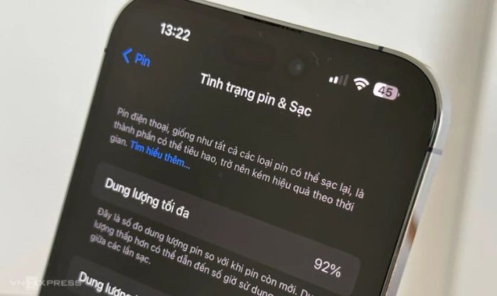 Tình trạng pin ở mức nào là tốt nhất để duy trì hiệu suất?