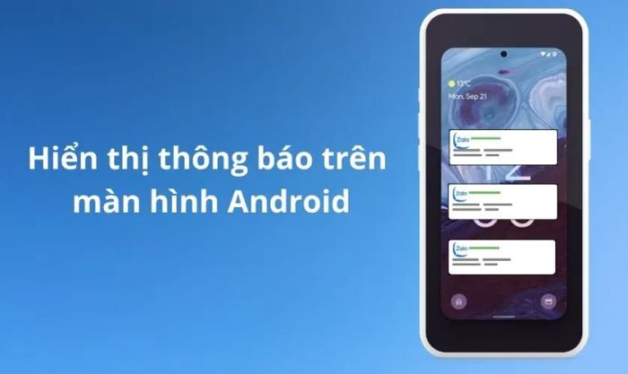 Trên điện thoại Android vì sao không hiện thông báo trên màn hình khóa?