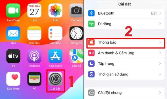 Cấp quyền thông báo cho Zalo