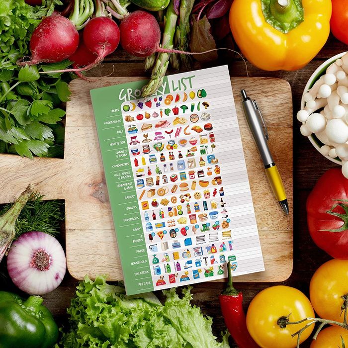 The visual grocery list