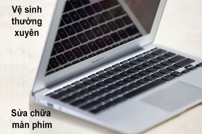 Hướng dẫn chi tiết cách sửa bàn phím MacBook bị liệt