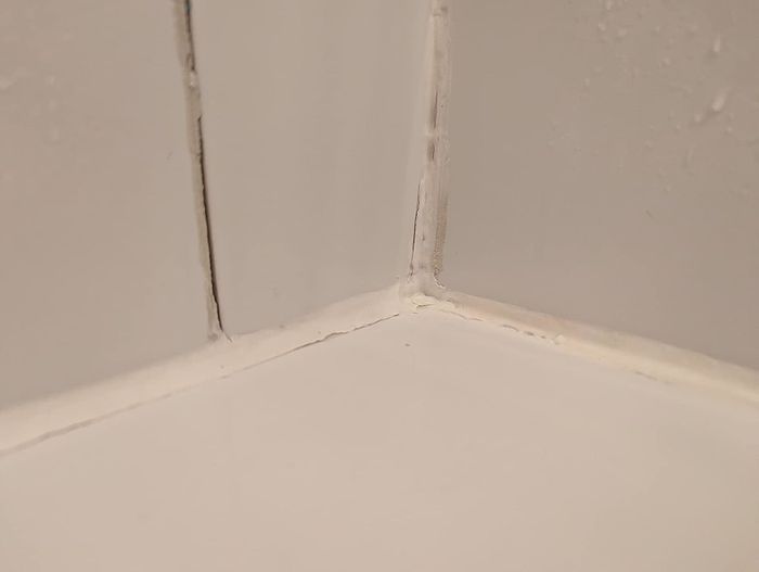 And after, the mold is completely gone, leaving the grout spotless and white.