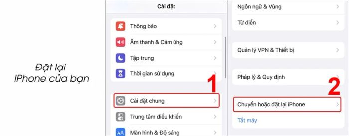 Sử dụng iCloud để phục hồi tin nhắn