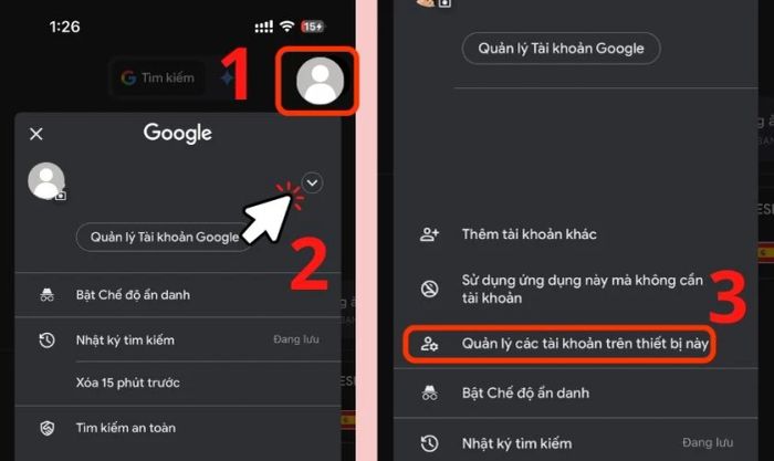 Đăng nhập lại vào tài khoản Google của bạn