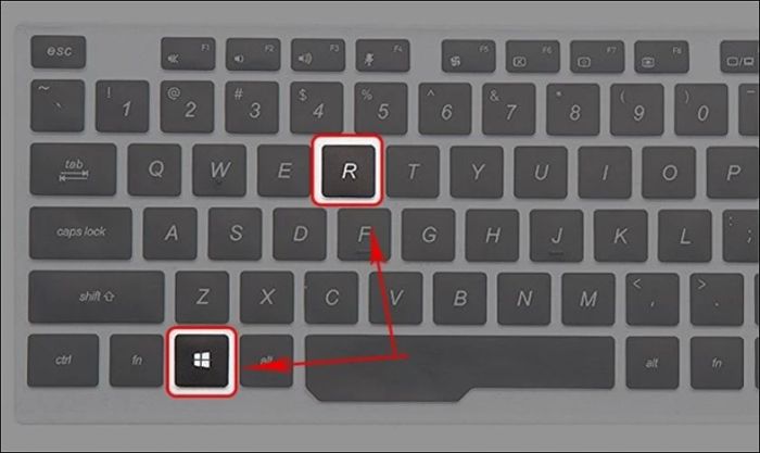 Mở nhanh hộp thoại Run bằng tổ hợp phím tắt.