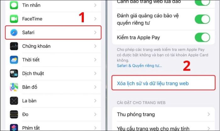 Xóa lịch sử và dữ liệu điện thoại iPhone, tránh bị virus