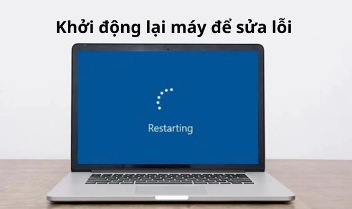 Khởi động lại máy khi bàn phím gõ loạn