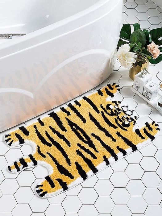 Tiger shower mat
