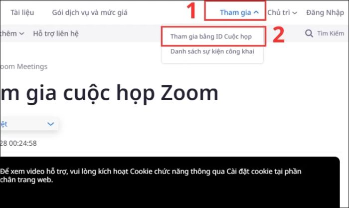 Xử lý lỗi không vào Zoom do sai mật khẩu