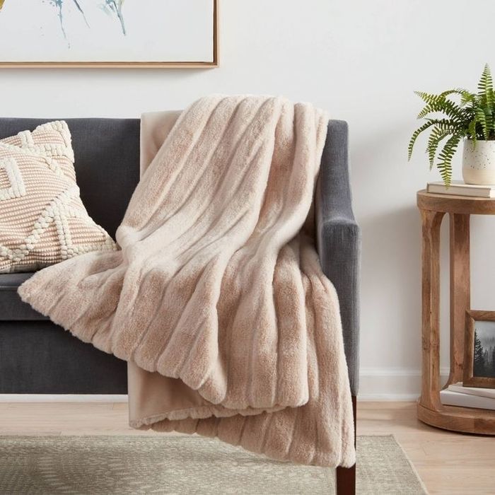 A cozy neutral blanket