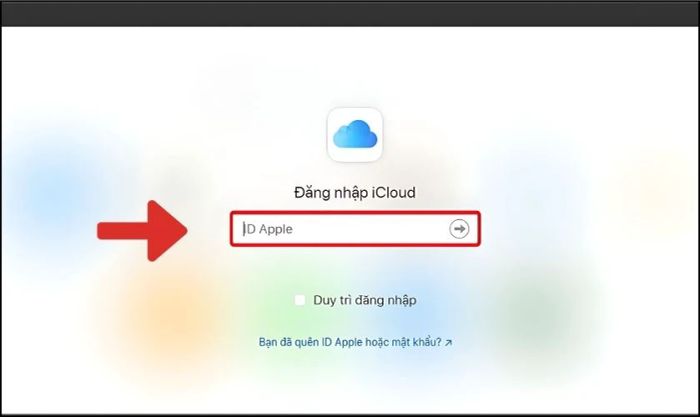 Sử dụng iCloud để mở khóa iPhone bị vô hiệu hoá
