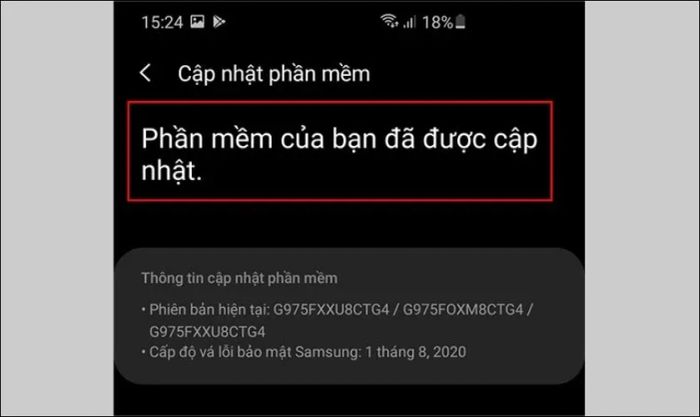 Khởi động lại điện thoại và thử cắm sạc để kiểm tra kết quả