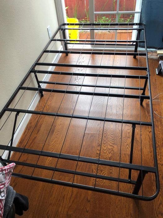 photo from a reviewer of a twin bed frame