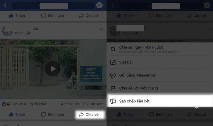 tải video Facebook về điện thoại iOS