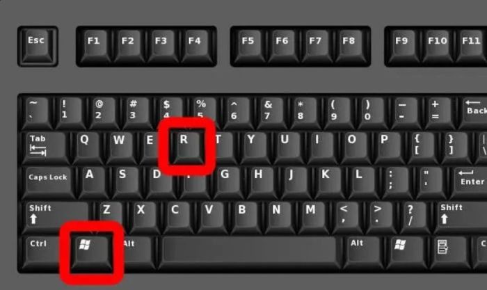 Sử dụng tổ hợp phím để mở nhanh hộp thoại Run trên máy tính