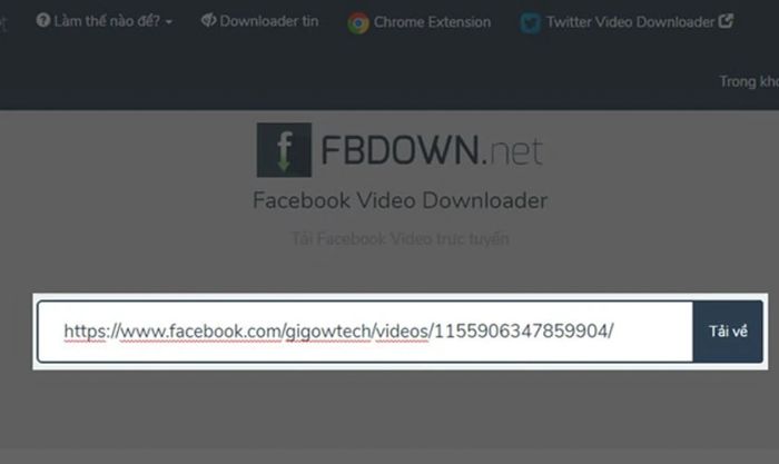 Hướng dẫn tải video Facebook về máy tính