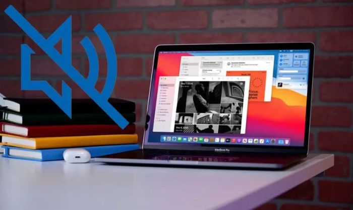 Loa MacBook bị nhỏ do chưa điều chỉnh âm lượng đúng cách