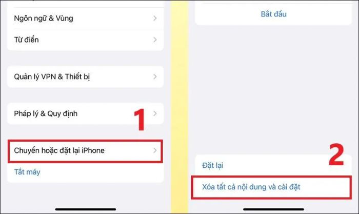 Khôi phục lại trạng thái ban đầu cho iPhone và thử kết nối sạc để kiểm tra kết quả.