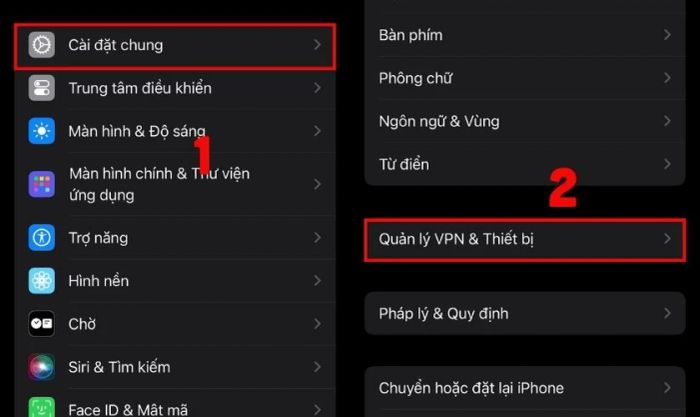 Tắt chế độ VPN trên điện thoại của bạn