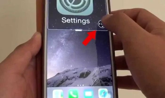 Cài đặt kích thước hiển thị quá lớn khiến biểu tượng và hình ảnh trên điện thoại bị phóng to