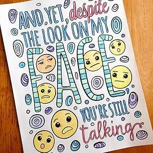 Funny artwork with text: 