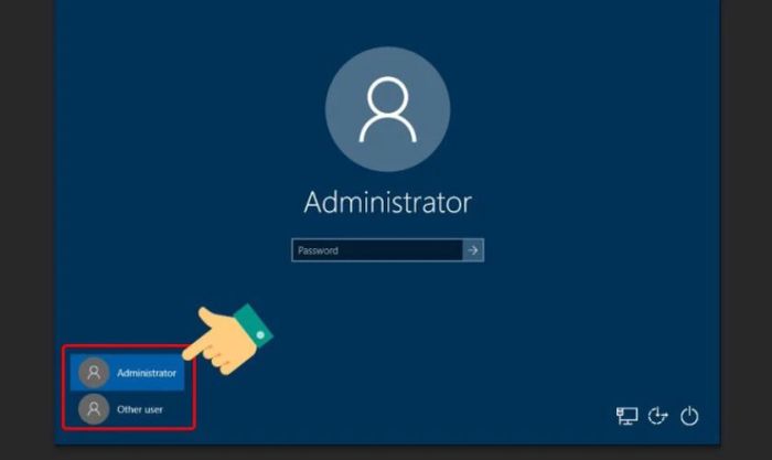 Lựa chọn tài khoản người dùng mà bạn muốn cấp quyền admin