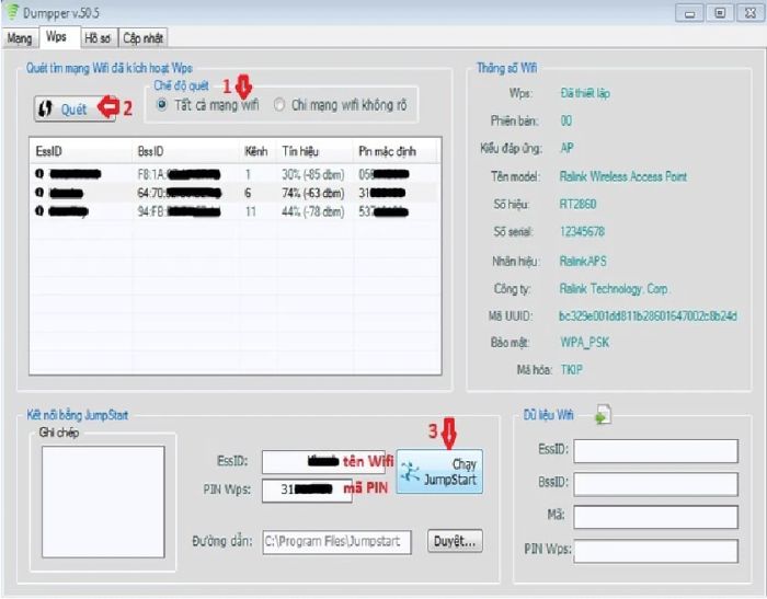 Hướng dẫn lấy mật khẩu wifi nhà hàng xóm qua máy tính bằng các phần mềm hỗ trợ