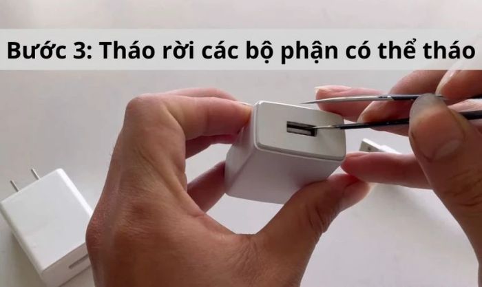 Tách rời các thành phần có thể tháo lắp