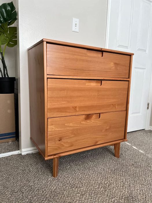 Reviewer photo showcasing a wooden dresser