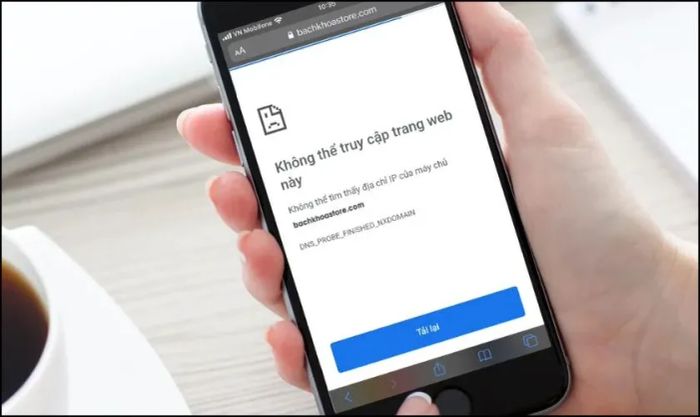 Reset lại các trang web gặp sự cố