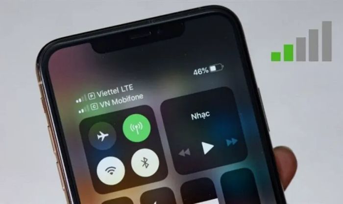 Các dấu hiệu nhận biết iPhone bắt sóng yếu