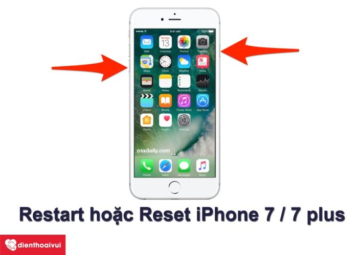 Cách sửa lỗi pin ảo trên iPhone 7/7 Plus