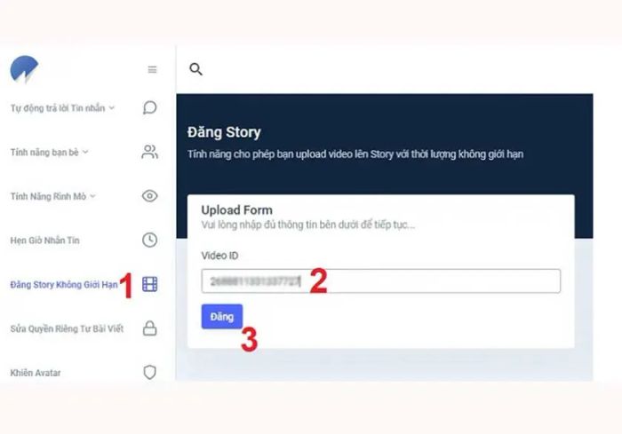 Cách đăng video dài lên story Facebook từ máy tính