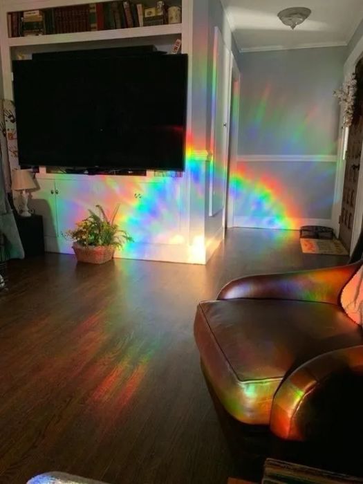 A customer’s image showcasing the stunning kaleidoscopic effect the film creates