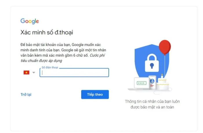 Cách lập Gmail trên máy tính