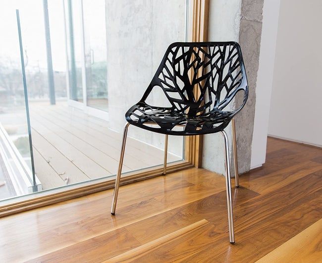 the black version of the chair
