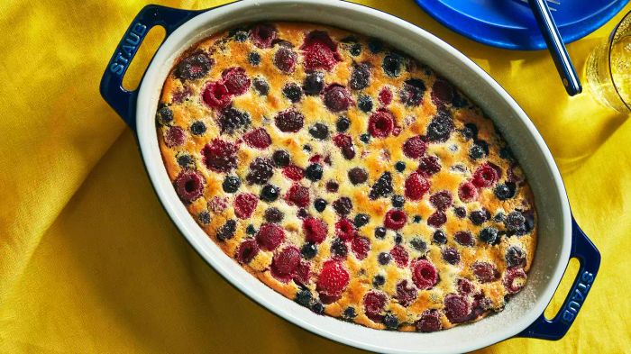 Cherry Berry Breakfast Custard Recipe