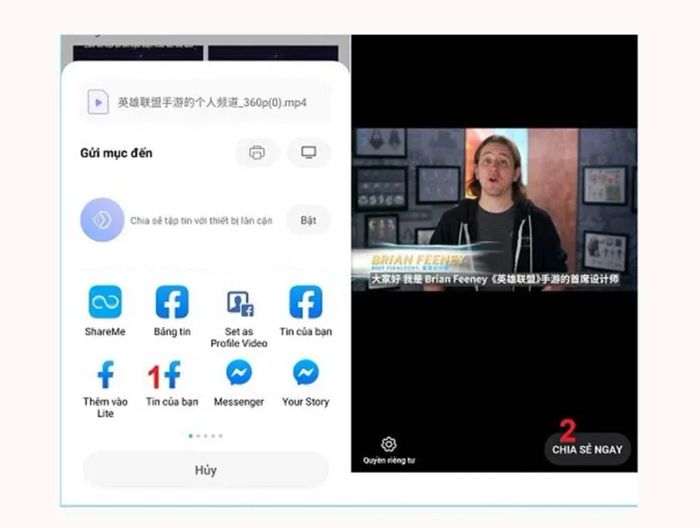 Cách đăng video dài lên story Facebook/Facebook Lite