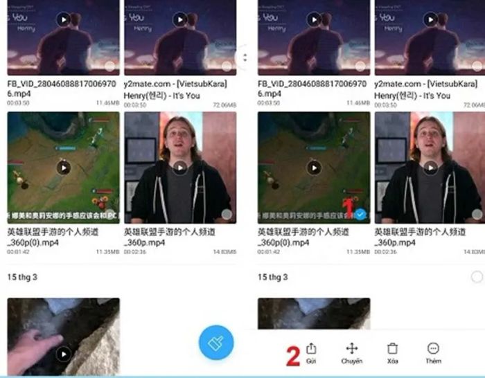 Cách đăng video dài lên story Facebook qua Facebook Lite