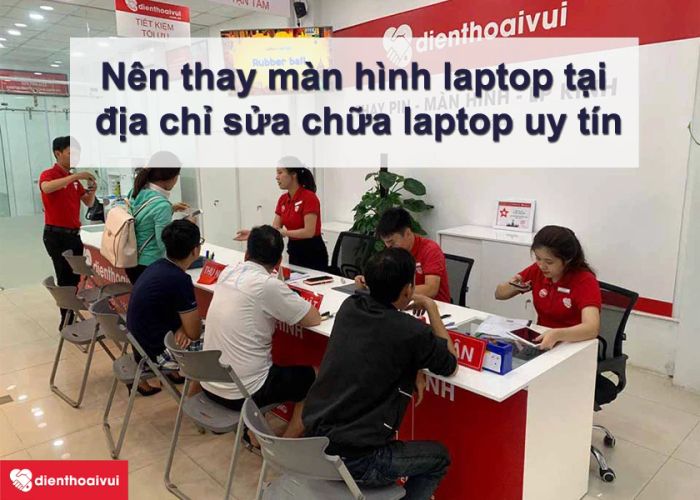 Chi phí sửa màn hình máy tính, laptop bị sọc là bao nhiêu?