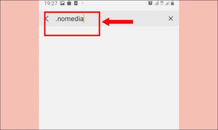 Xóa file .nomedia gây lỗi bộ sưu tập Samsung