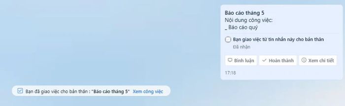 Tạo danh sách công việc